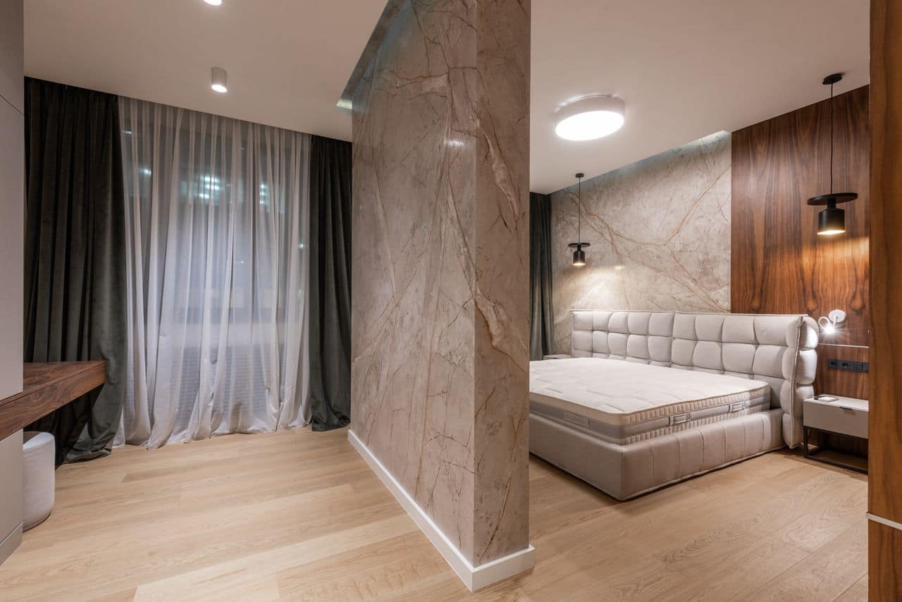 Main suite opening to a private terrace