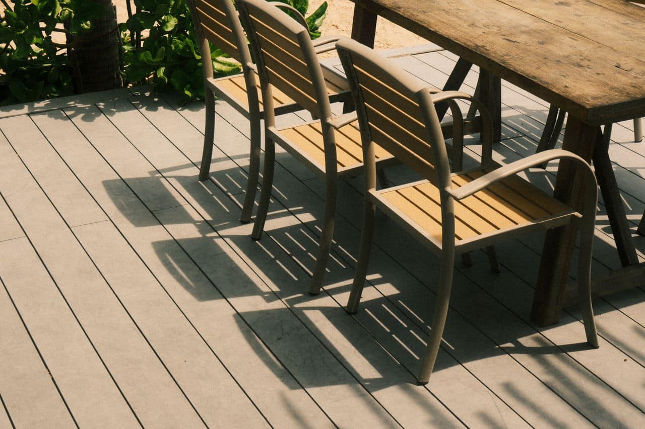 New connection from living to covered patio